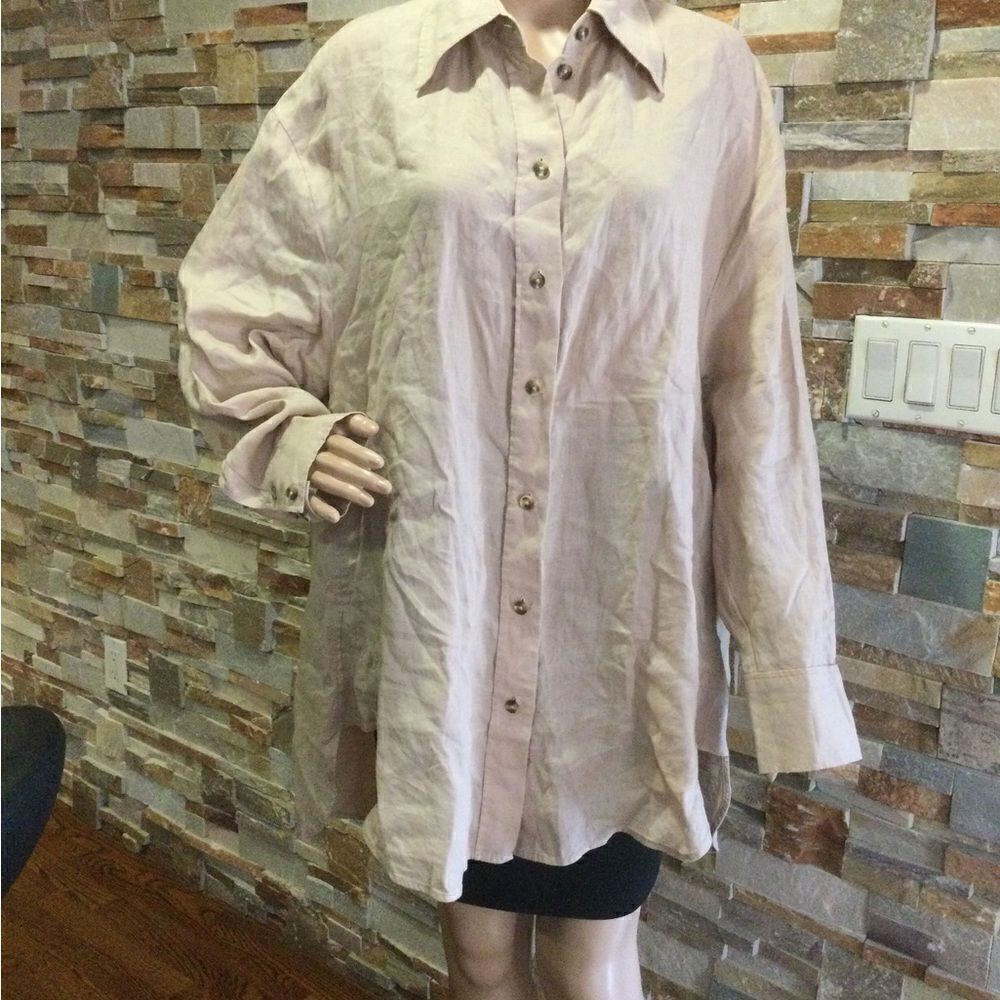 COS Oversized Linen Shirt